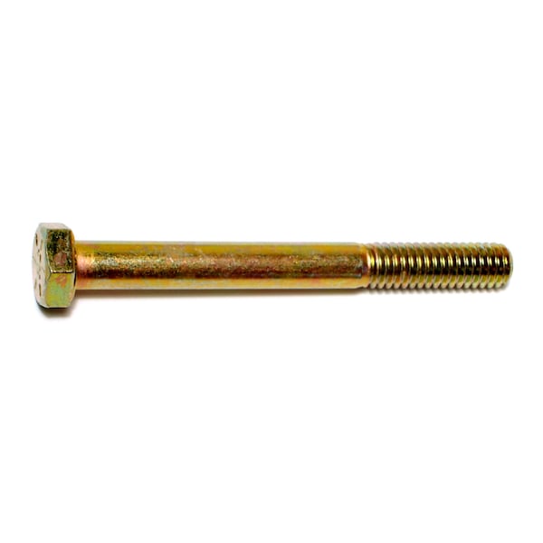 Midwest Fastener Grade 8, 5/16"-18 Hex Head Cap Screw, Zinc Yellow Steel, 3 in L, 10 PK 62867 - main